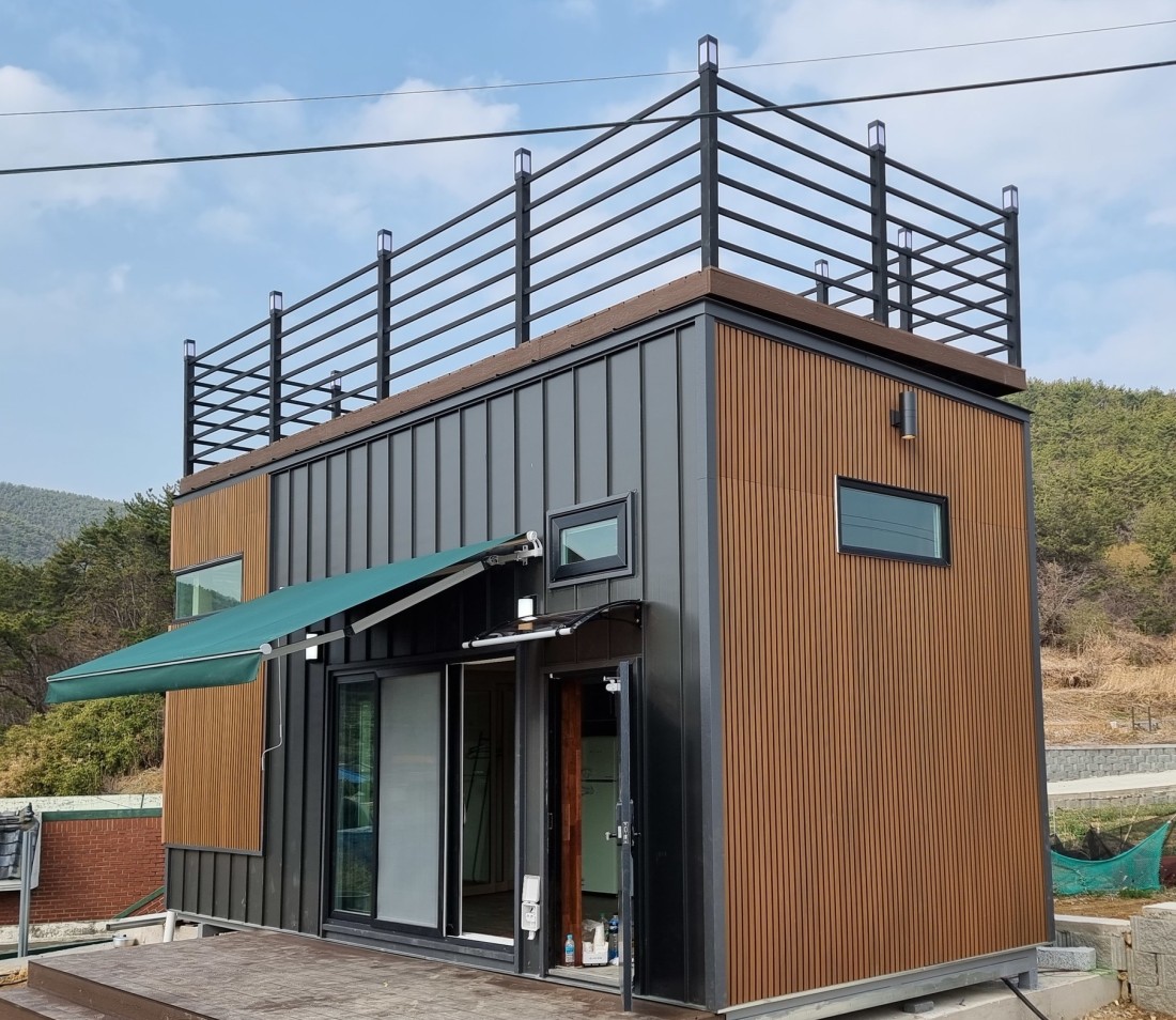 옥상 난간구조